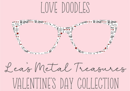 Love Doodles Eyewear Printed Magnetic Eyeglasses Topper