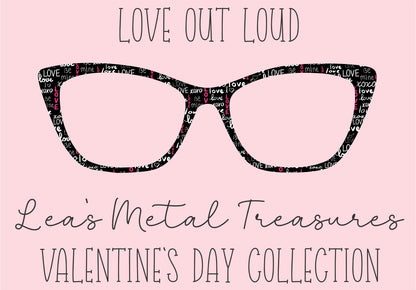Love Out Loud Eyewear Printed Magnetic Eyeglasses Topper