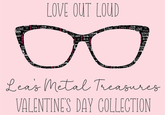 Love Out Loud Eyewear Printed Magnetic Eyeglasses Topper