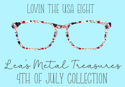 Lovin' the USA 8 Eyewear Frame Toppers