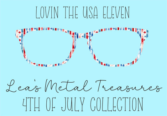 Lovin' the USA 11 Eyewear Frame Toppers