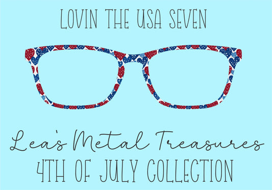 Lovin' the USA 7 Eyewear Frame Toppers