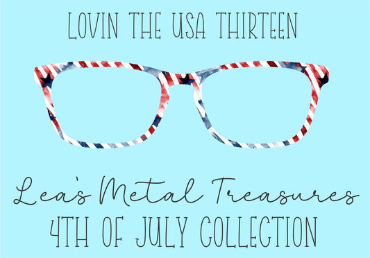 Lovin' the USA 13 Eyewear Frame Toppers