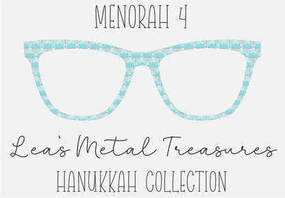 Menorah 4 Eyewear Frame Toppers COMES WITH MAGNETS