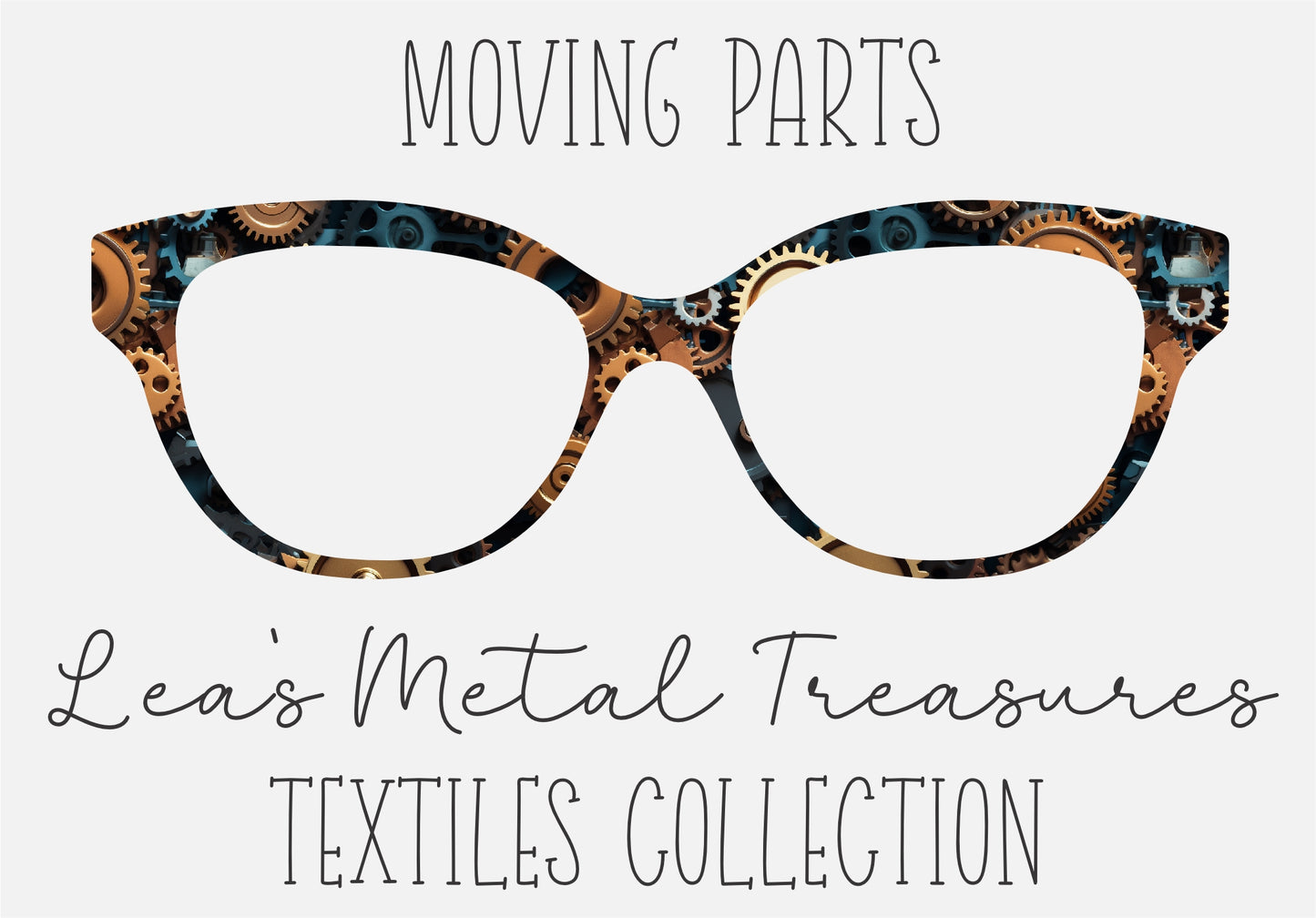 MOVING PARTS Eyewear Frame Toppers COMES WITH MAGNETS