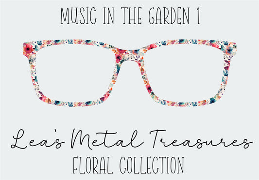 Music in the Garden 1 Eyewear Frame Toppers
