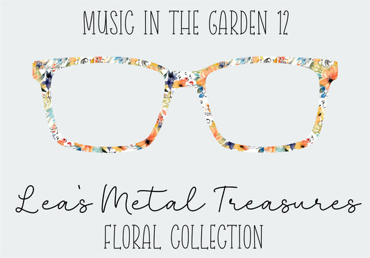 Music in the Garden 12 Eyewear Frame Toppers