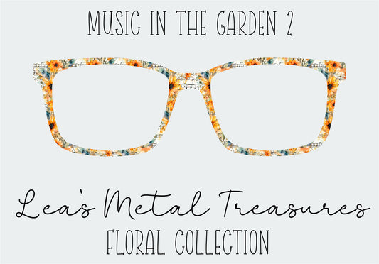 Music in the Garden 2 Eyewear Frame Toppers