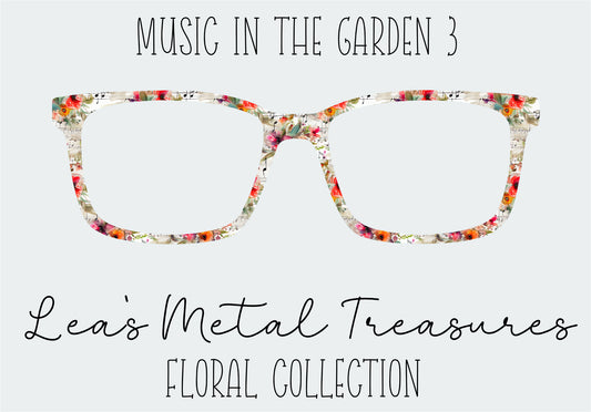 Music in the Garden 3 Eyewear Frame Toppers