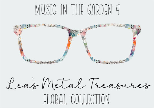 Music in the Garden 4 Eyewear Frame Toppers