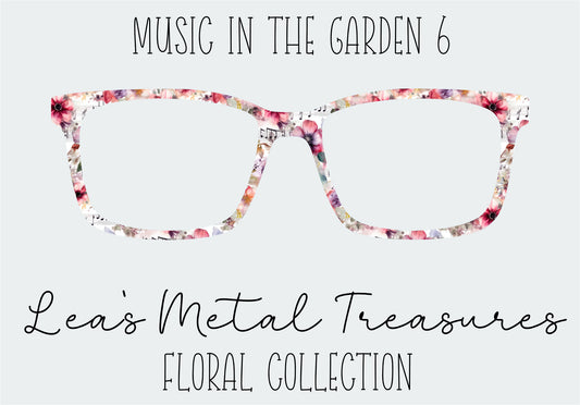 Music in the Garden 6 Eyewear Frame Toppers