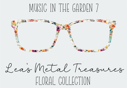 Music in the Garden 7 Eyewear Frame Toppers