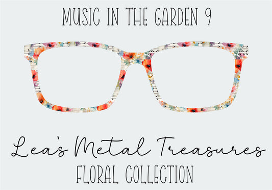 Music in the Garden 9 Eyewear Frame Toppers
