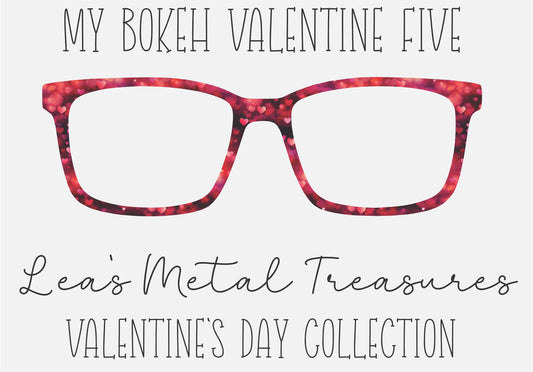 My Bokeh Valentine Five Eyewear Printed Magnetic Eyeglasses Topper