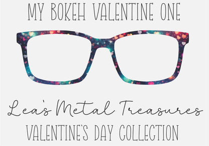 My Bokeh Valentine One Eyewear Printed Magnetic Eyeglasses Topper