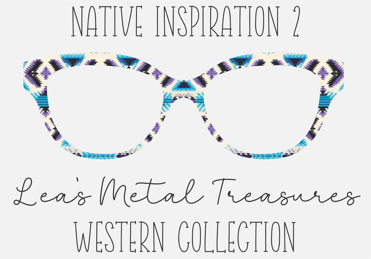 Native Inspiration 2 Eyewear Frame Toppers COMES WITH MAGNETS