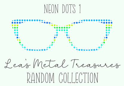 Neon Dots 1 Eyewear Frame Toppers
