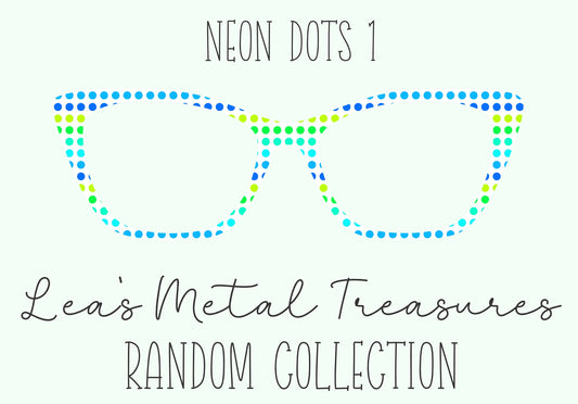 Neon Dots 1 Eyewear Frame Toppers