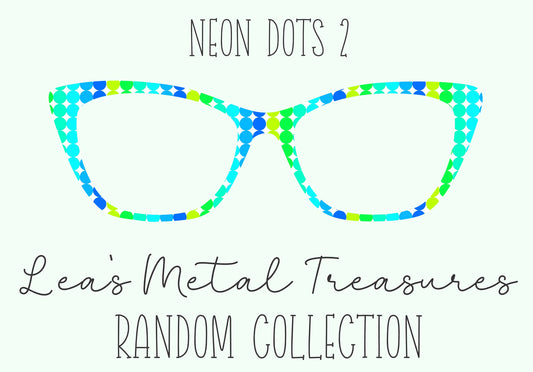 Neon Dots 2 Eyewear Frame Toppers