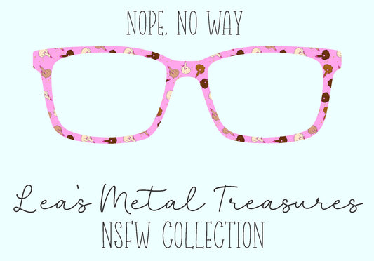 Nope No Way Eyewear Frame Toppers