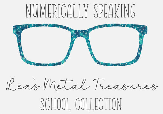 Numerically Speaking Eyewear Frame Toppers