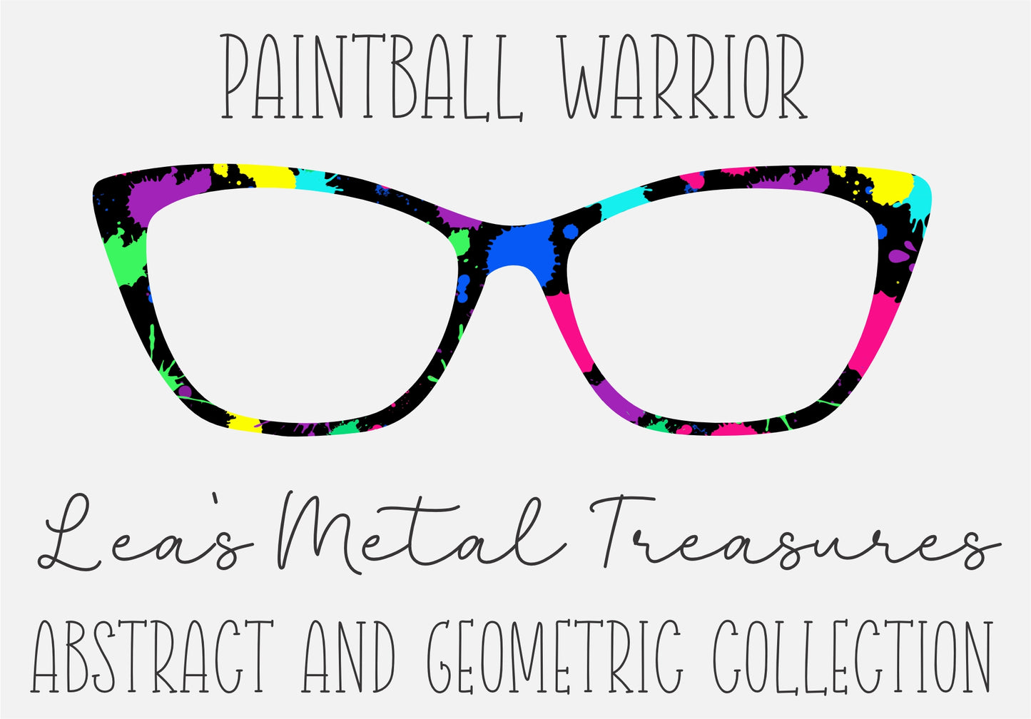 Paintball Warrior Eyewear Frame Toppers COMES WITH MAGNETS