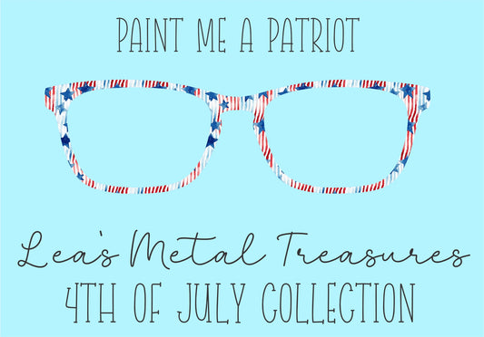 Paint Me A Patriot Eyewear Frame Toppers