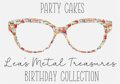 PARTY CAKES Eyewear Toppers COMES WITH MAGNETS