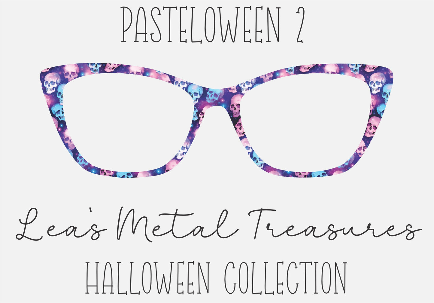 Pasteloween 2 Eyewear Frame Toppers COMES WITH MAGNETS