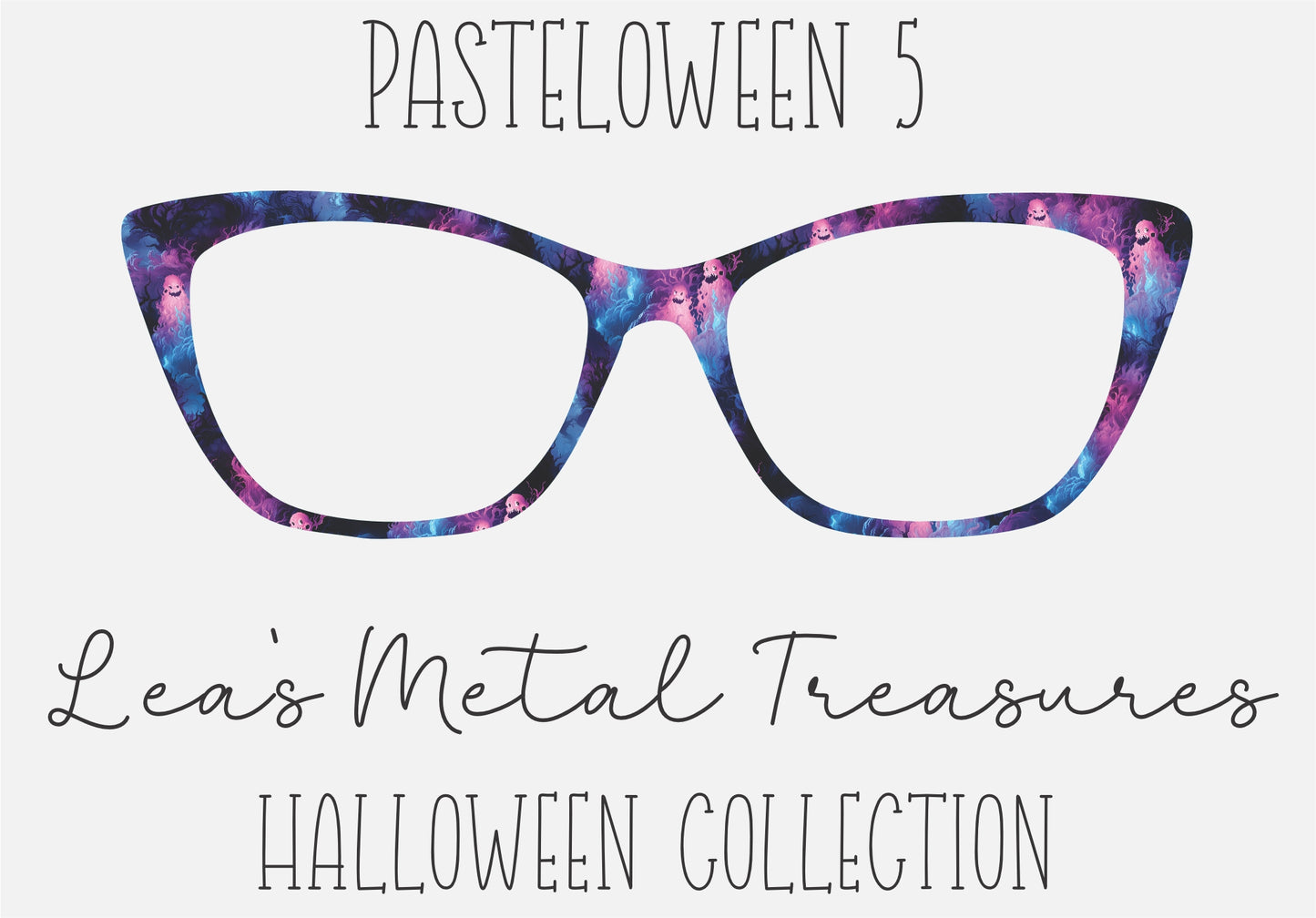 Pasteloween 5 Eyewear Frame Toppers COMES WITH MAGNETS