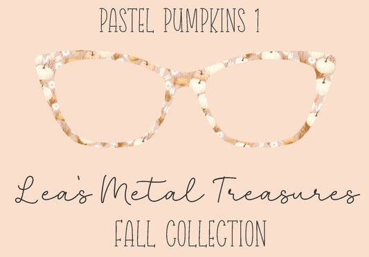 Pastel Pumpkins 1 Eyewear Frame Toppers