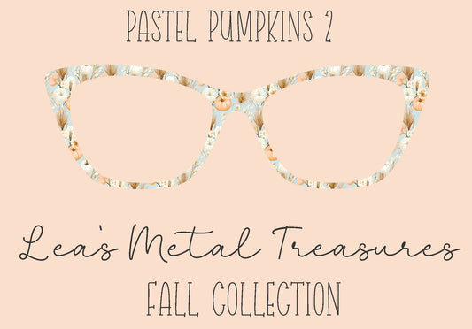 Pastel Pumpkins 2 Eyewear Frame Toppers