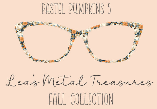 Pastel Pumpkins 5 Eyewear Frame Toppers