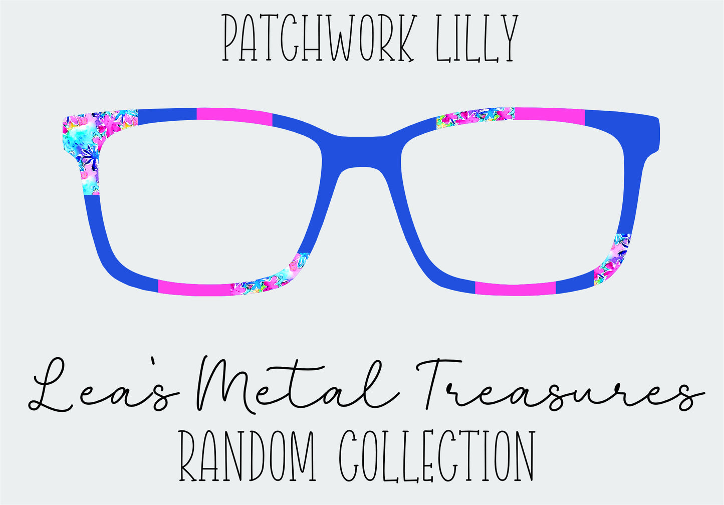 Patchwork Lilly Eyewear Frame Toppers