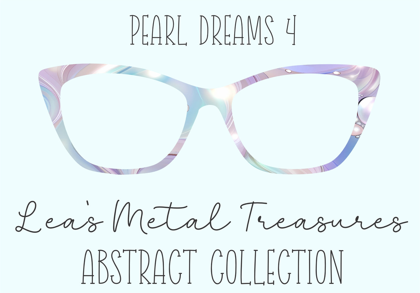 Pearl Dreams 4 Eyewear Frame Toppers COMES WITH MAGNETS