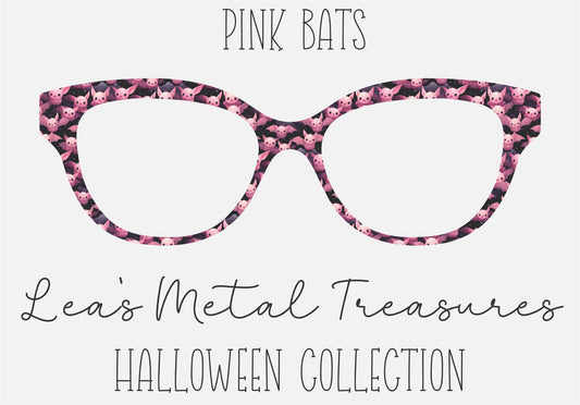 Pink Bats Eyewear Frame Toppers COMES WITH MAGNETS