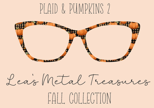 Plaid & Pumpkins 2 Eyewear Frame Toppers