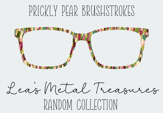 Prickly Pear Brushstrokes Eyewear Frame Toppers