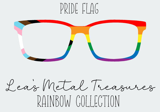 Pride Flag Eyewear Frame Toppers