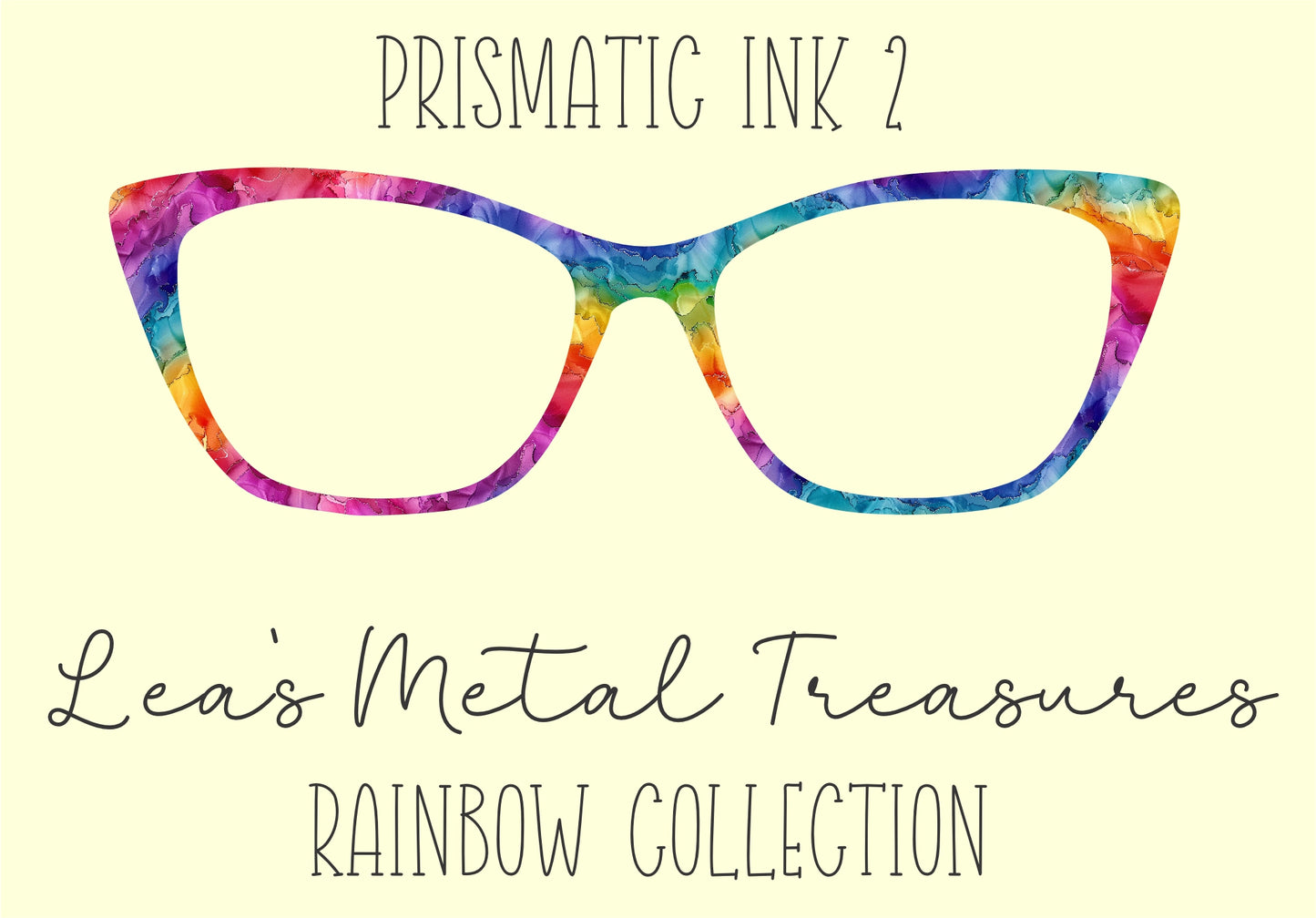 Prismatic Ink 2 Eyewear Frame Toppers