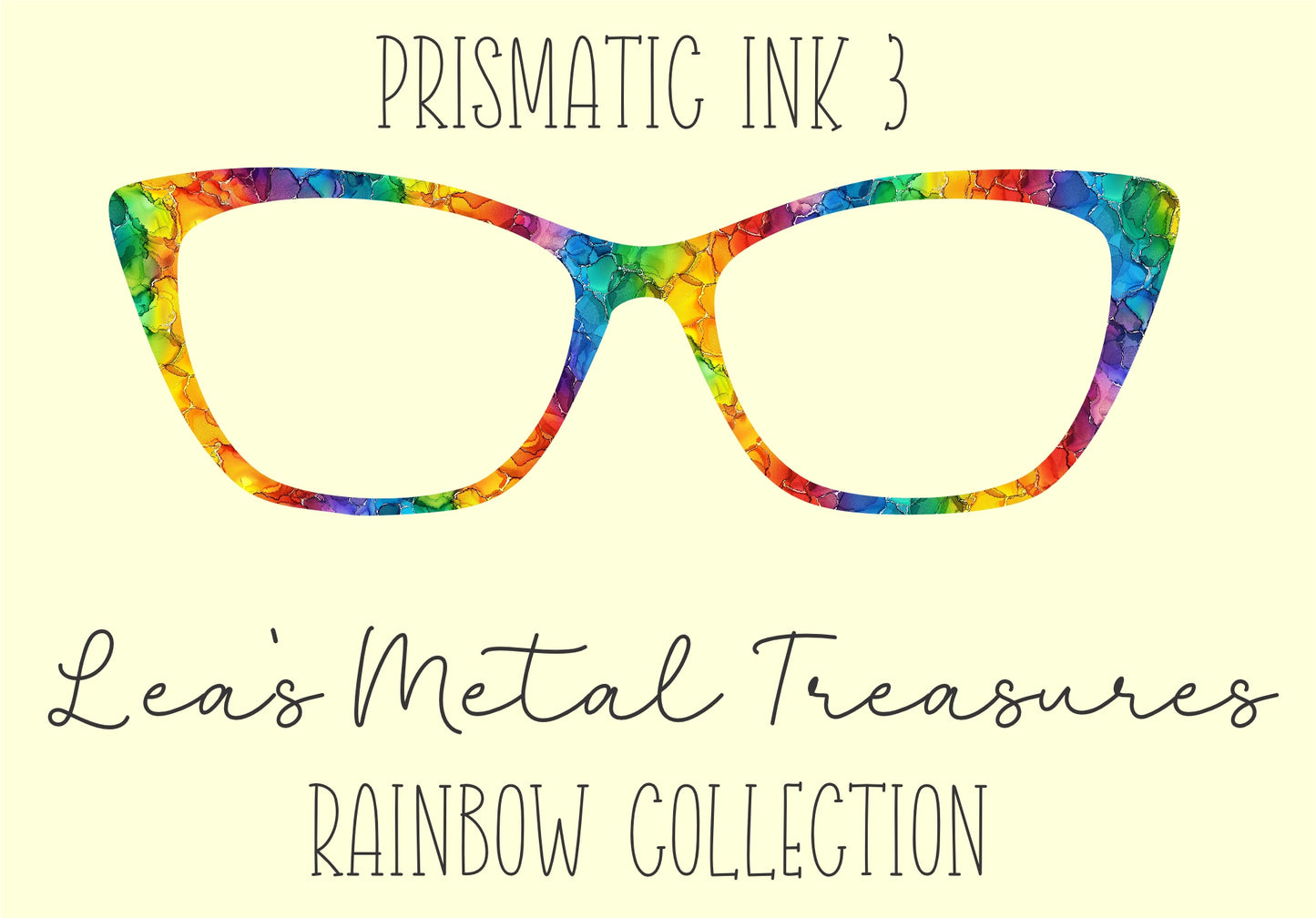 Prismatic Ink 3 Eyewear Frame Toppers