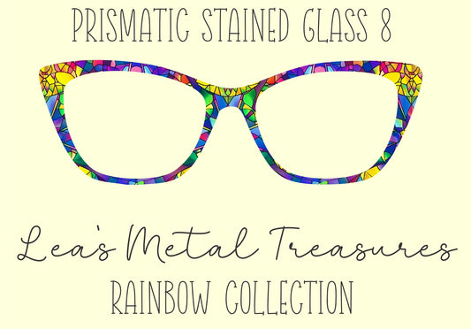 Prismatic Stained Glass 8 Eyewear Frame Toppers