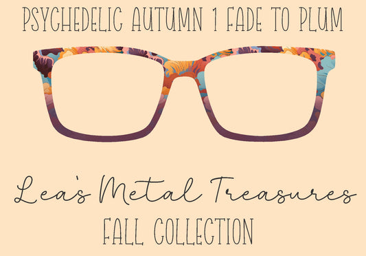 Psychedelic Autumn 1 to Plum Eyewear Frame Toppers