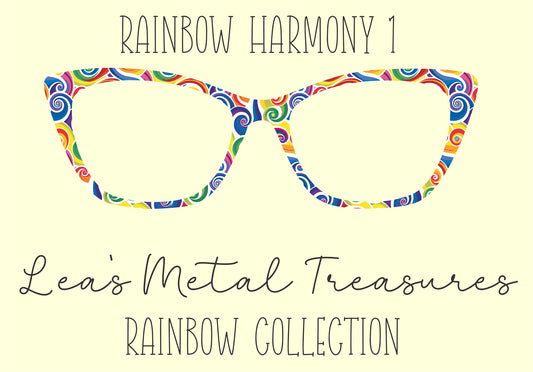 Rainbow Harmony 1 Eyewear Frame Toppers