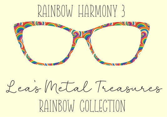 Rainbow Harmony 3 Eyewear Frame Toppers