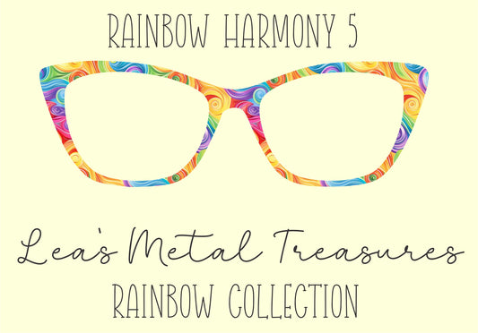 Rainbow Harmony 5 Eyewear Frame Toppers