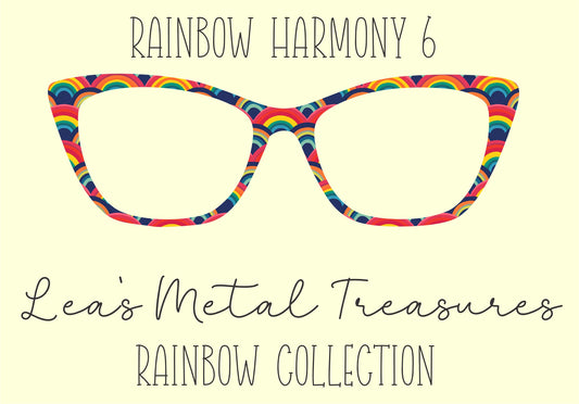 Rainbow Harmony 6 Eyewear Frame Toppers