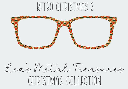 Retro Christmas 2 Eyewear Frame Toppers