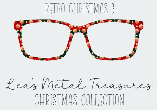 Retro Christmas 3 Eyewear Frame Toppers