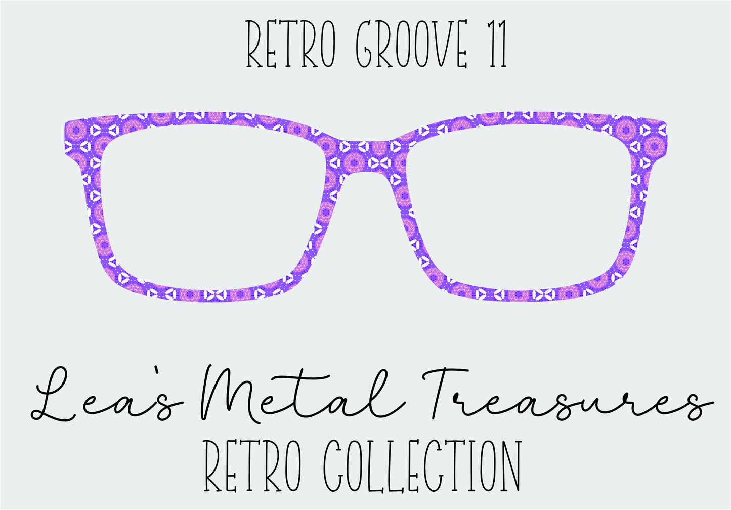 Retro Groove 11 Eyewear Frame Toppers